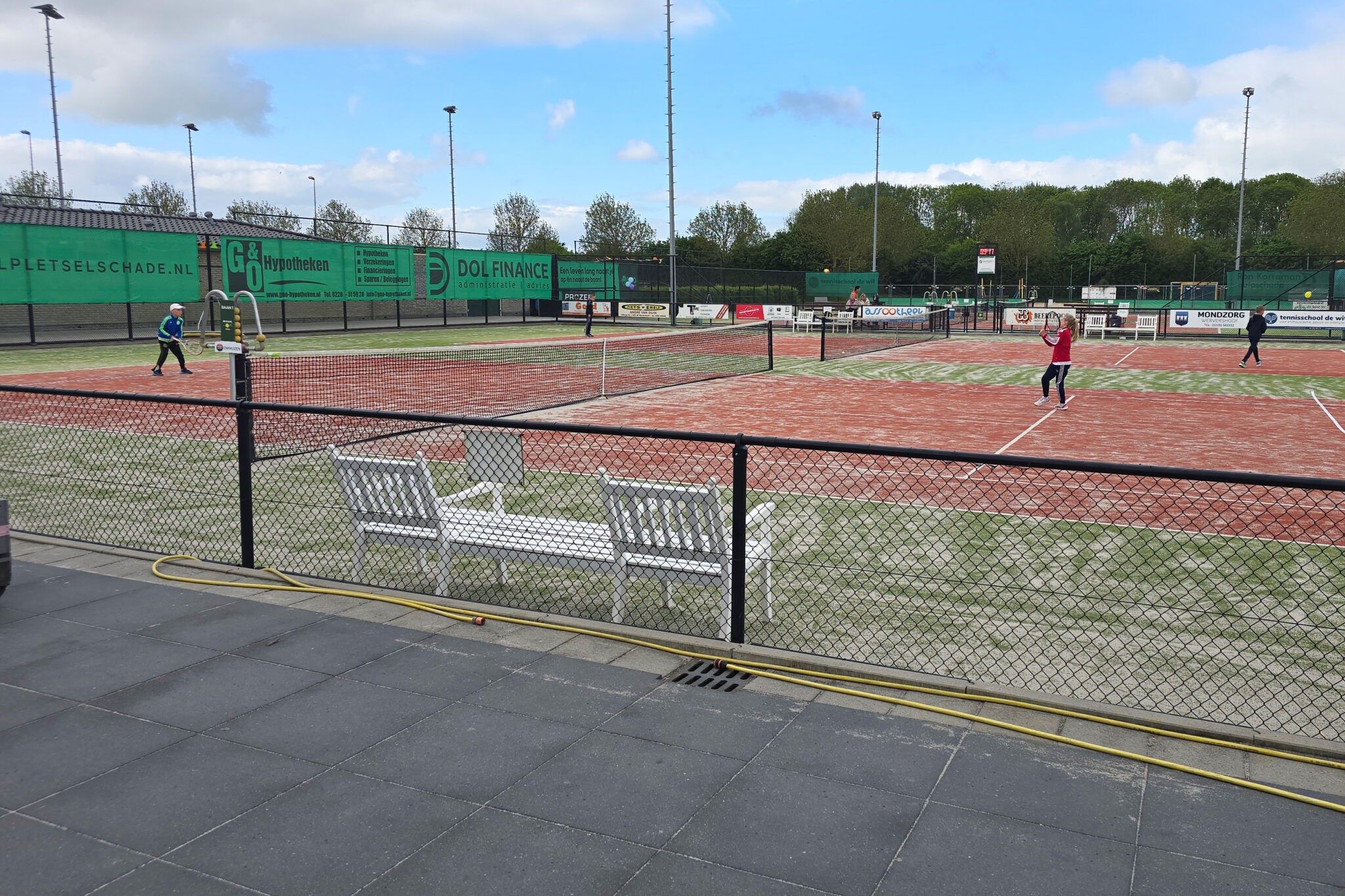 tennis-wedstrijd
